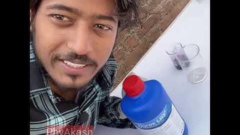 PhyAkash - DIRECT SCIENCE hydrogen peroxide and potassium permanganate #Shorts 🥶