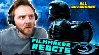 FILMMAKER REACTS: HALO 3: ODST REMASTERED | All CUTSCENES!!