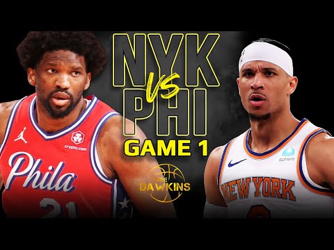 New York Knicks vs Philadelphia 76ers Game 1 Full Highlights | 2024 ECR1 | FreeDawkins