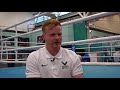 EIS Performance Lifestyle advisor James Hooper and GB Boxing
