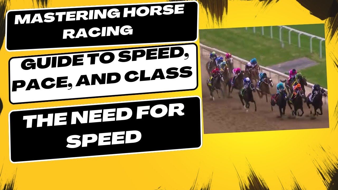 Mastering Horse Racing A Comprehensive Guide to Speed, Pace, and Class ...