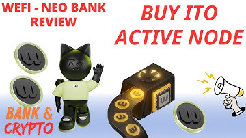 Wefi - Instructions for Buying ITO to Mine Wefi Coin -Active Node * #banking and #blockchain #defi