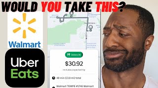 I Took This Uber Eats Walmart Order! (Was It Worth It?) #Shorts