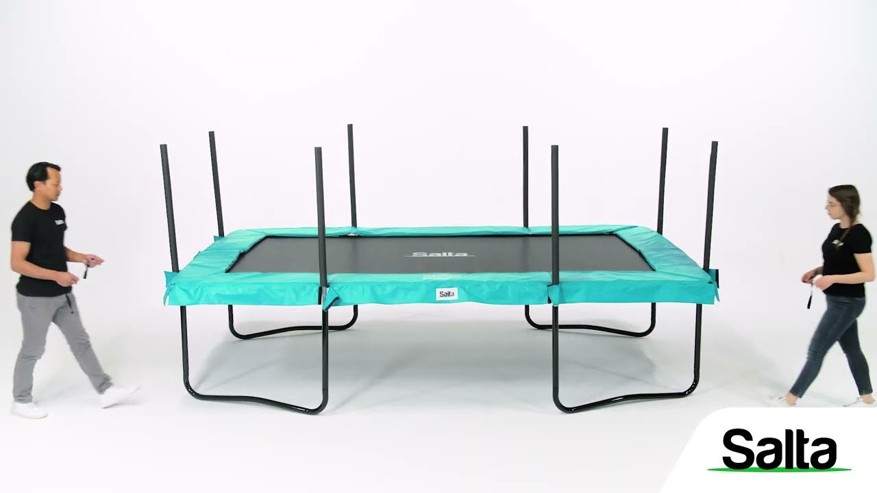 Salta Comfort Edition | Assembly video | Rectangular trampoline