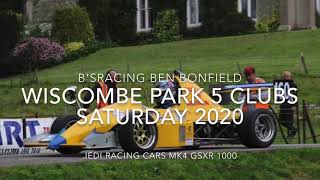 B’sRACING Ben Bonfield Wiscombe Park 5Clubs Saturday 2020 New ASWMC class record Jedi Racing Cars screenshot 4