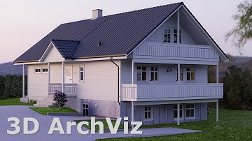 Free 3D modeling software - Architectural Visualization in Blender - 2018