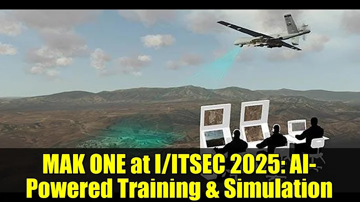 MAK ONE at I/ITSEC 2025: AI-Powered Training & Simulation