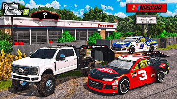 WE BOUGHT AN OLD ABANDONED NASCAR SHOP AND FOUND RARE CARS!? | FS25