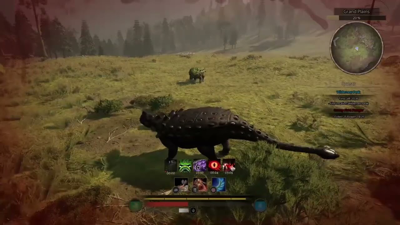 Path of titans:Ano tried to 3rd party the Ano veteran at Q hp #ano #gaming #pot #pathoftitans #pvp 