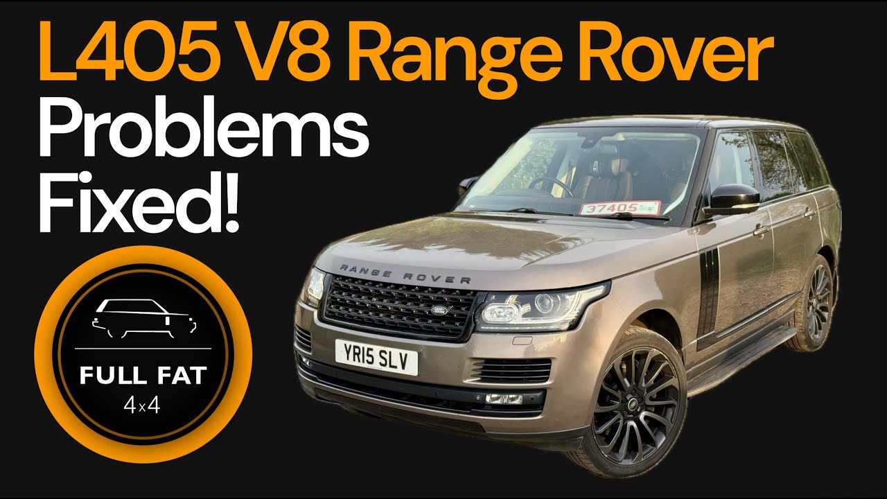 Fixing my L405 Range Rover that I bought from auction - I'm doing lots of work on it!