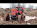 Didn't expect it to do that!  The legendary Soviet tractor T-40AM off-road!!!