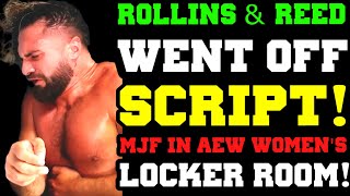 WWE News! Seth Rollins & Bronson Reed Went Off Script On RAW! HIAC Back! MJF In Women’s Locker Room!