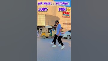 Full Explanation 😄of air walk 🚶🏻‍♂️ in just 😇three easy steps 😁#airwalk #tutorial #trending