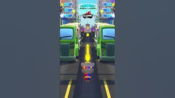 Talking Tom Hero Dash 2x Super Tom Funny Race Android iOS Gameplay #Shorts #TalkingTom