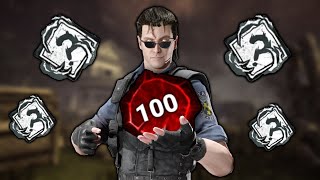 P100 Wesker DOMINATES New Modifier Chaos Shuffle | Dead by Daylight