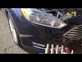 Focus Titanium 2017 how to change fog light bulbs