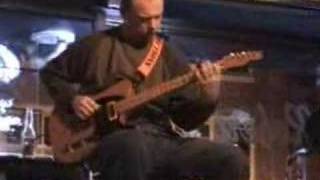 James C. Mitchell plays telecaster