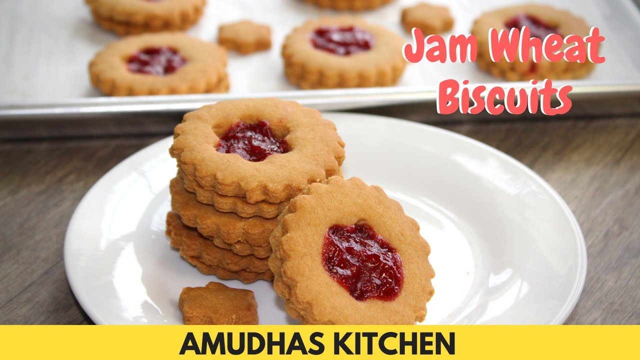 Jam Biscuits in Tamil Jam Wheat Cookies Jam Wheat Biscuits