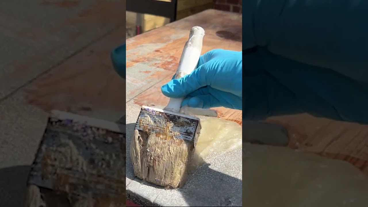 Safely Removing Lead Paint 🧼 Applying Stripper (No Sanding!) 