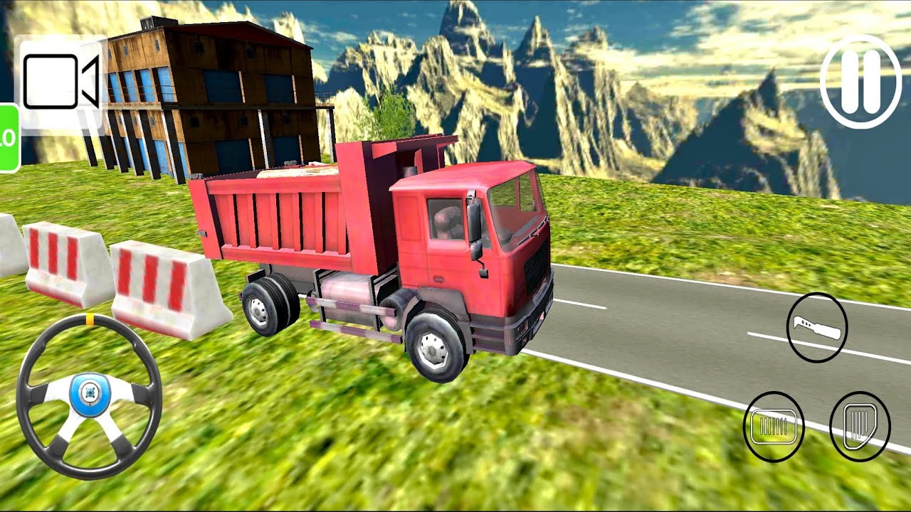 New off road truck driving games - truck driver heavy Cargo gameplay 