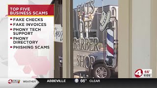 Small businesses be wary of common scams