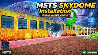 Microsoft Train Simulator Skydome Installation | Step-by-Step Guide (2026) | MSTS SkyDome Setup