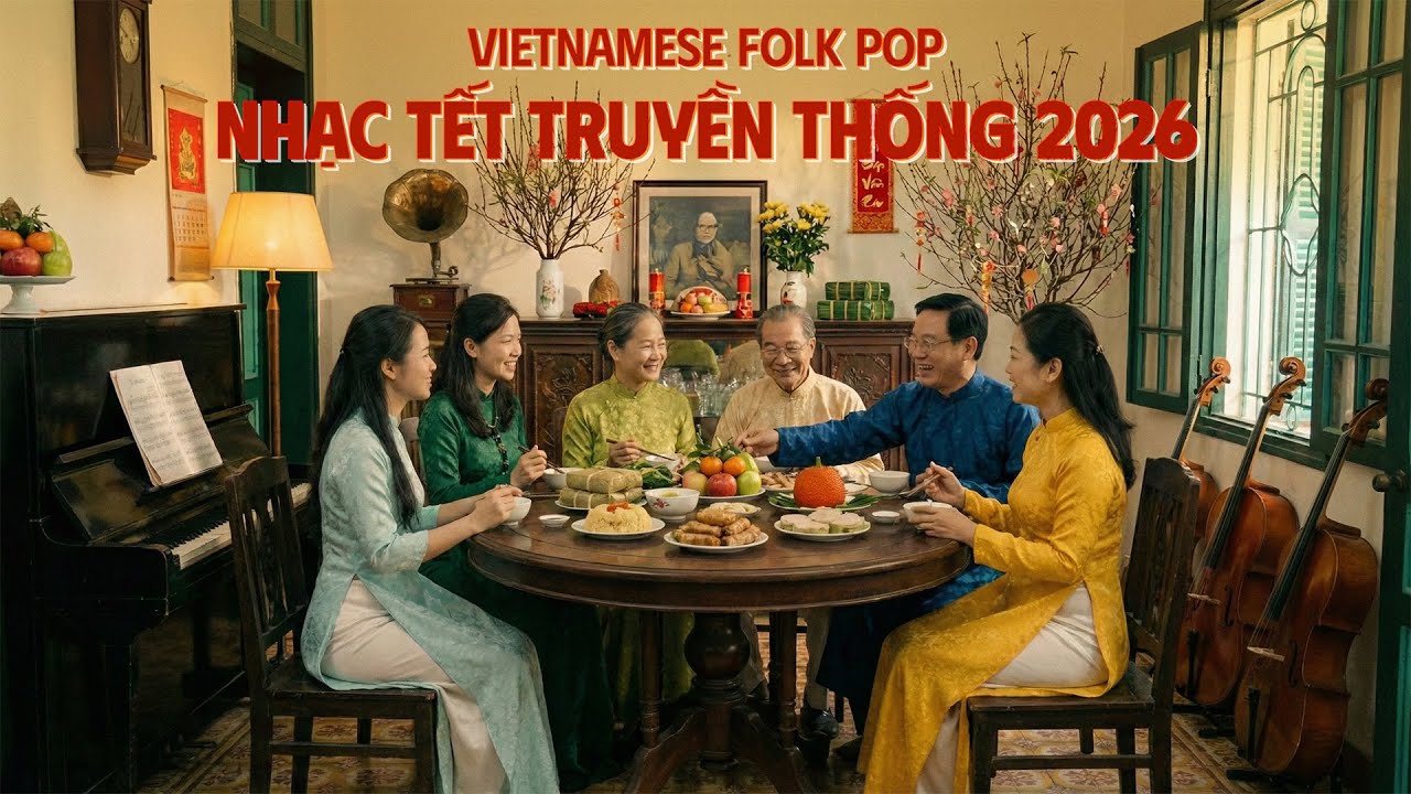 Vietnamese Folk Pop | Nhạc Tết Truyền Thống 2026