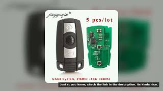 jingyuqin 5pcs/lot Remote Key for BMW CAS3 System 315MHz / 868Mhz FSK for X5 X6 Z4 1/3/5/7 Series Ve