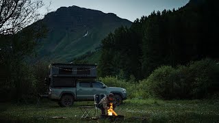 Solo Overland Truck Camping in the Colorado Rockies