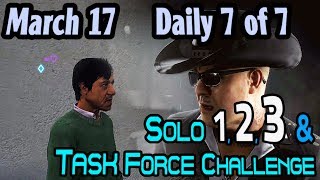 Solo 1-3 & Task Force Challenges : March 17 : Daily 7 of 7 🞔 No Commentary 🞔 Ghost Recon Wildlands
