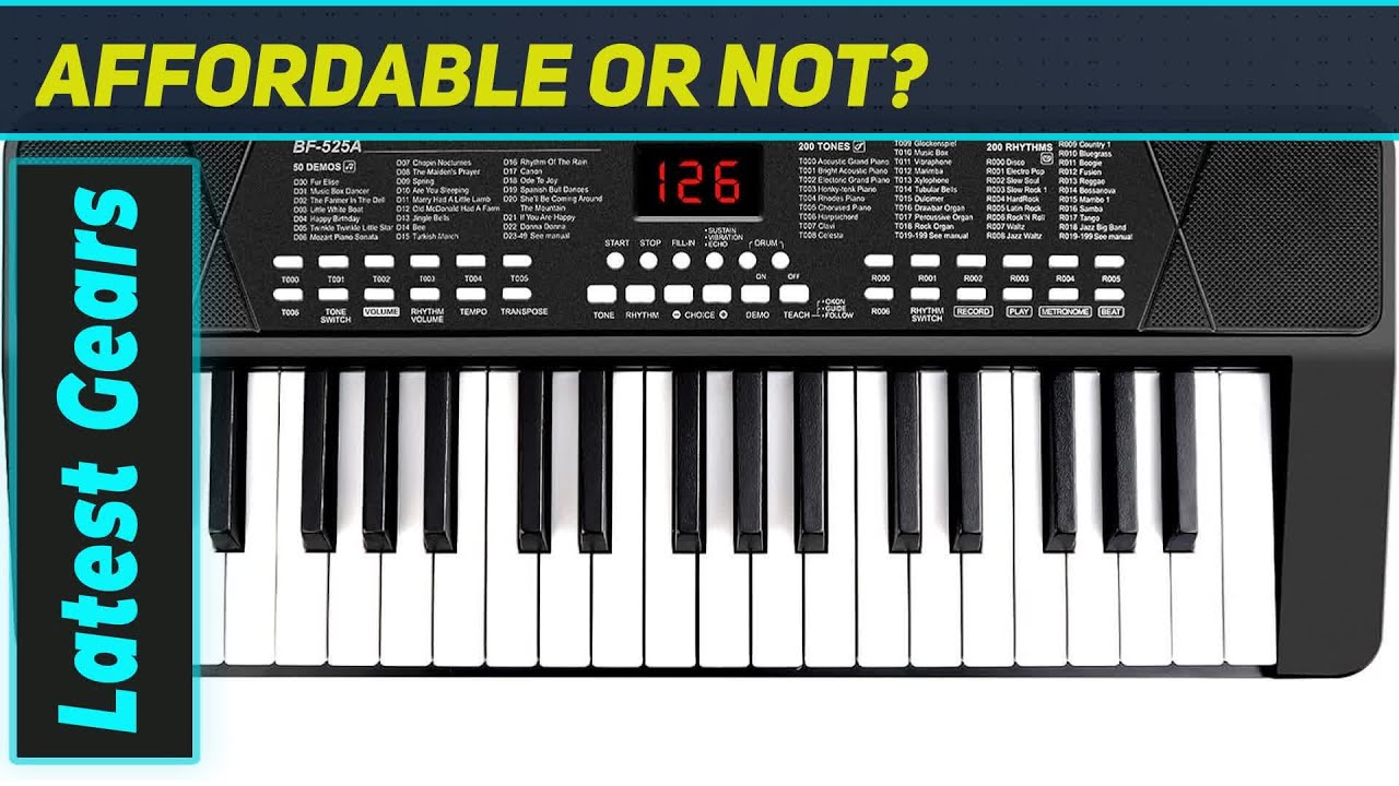 M SANMERSEN Piano Keyboard: Great for Beginner Fun!