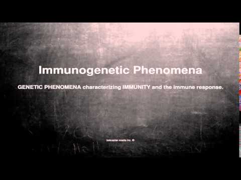 Medical vocabulary: What