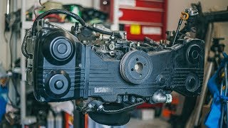 Subaru Forester - STI Swap [Engine Teardown] Forester Engine Replacement For Navnit