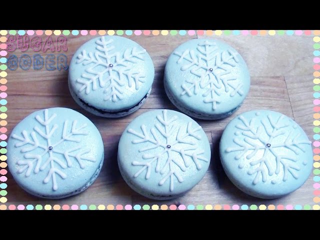Tape Trick for Stenciling Multiple Cookies 