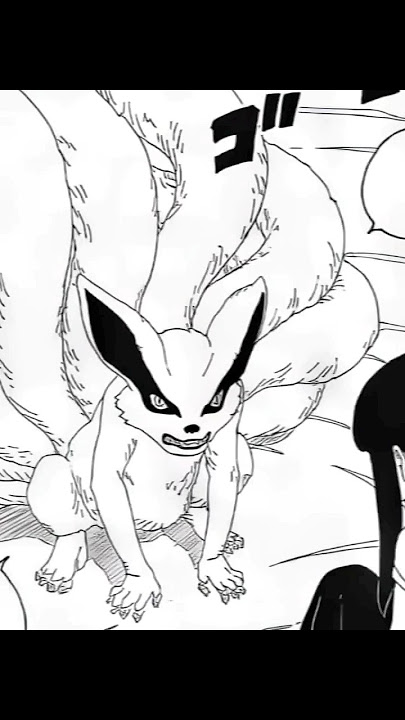 Kurama 🦊 is back in boruto ! #boruto #naruto #kurama