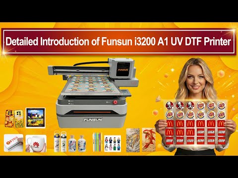 Funsun A1 i3200 UV DTF Printer