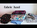 Fabric haul 