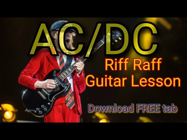 Riff Raff Chords