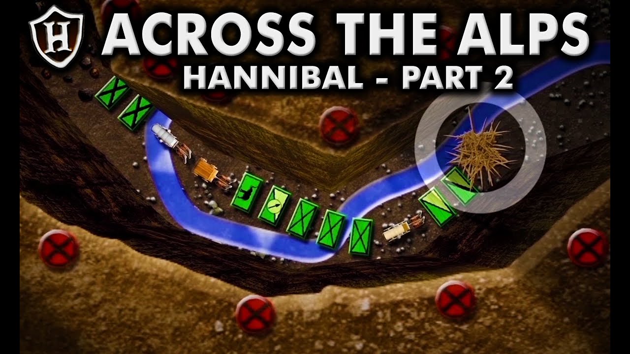 Across the Alps, 218 BC ⚔️ Hannibal (Part 2) - Second Punic War