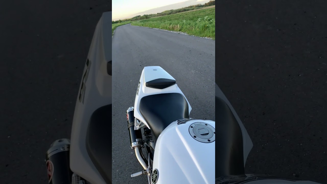 Yamaha YZF-R6 2003 sound and flames