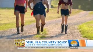 Maddie & Tae - Girl in A Country Song on the Today Show (Round 2)!