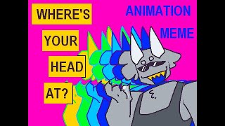 [CW: BRIGHT COLORS] WHERES YOUR HEAD AT??? ☆ ANIMATION @izjaron
