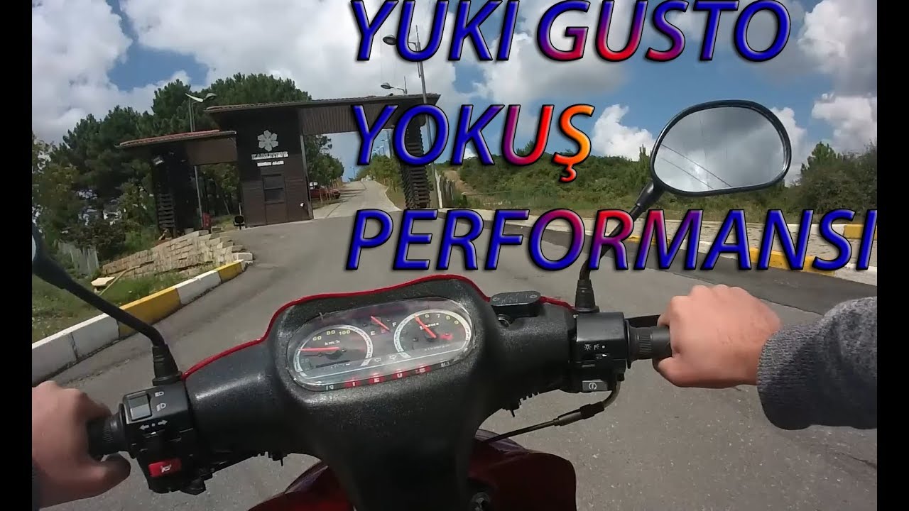 Yuki Gusto 50cc Yokuş ve Rampa Testi