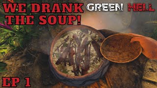 Green Hell Survival Crafting Building Open World Game Hallucinations After The Soup First Days Alone