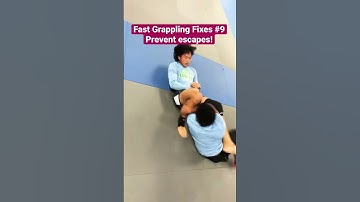 Don’t let them ESCAPE #armbar & #trianglechoke submissions! 🔪 #fastgrapplingfixes