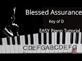 Blessed assurance fanny jane crosby key of deasy piano tutorial