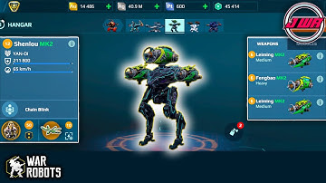 How good is the new Shenlou robot? gameplay war robots Update 9.7 #warrobots