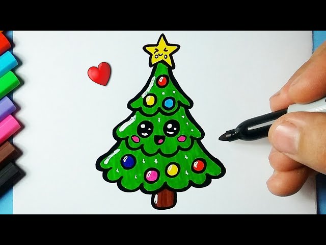 Fácil】Como desenhar ilustrações de Natal bonitinhas (Parte 2