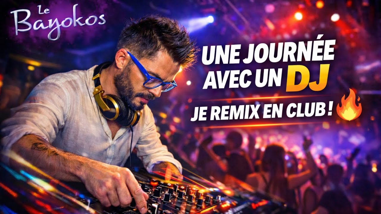 UNE JOURNÉE AVEC UN DJ ➡️Episode 94 ✅ JE REMIX EN CLUB AU BAYOKOS | Adrien Sebert 