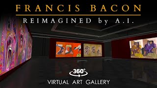 Francis Bacon Reimagined by A.I. / 360 Art Gallery
